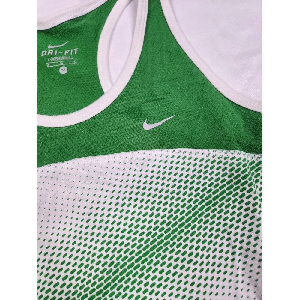 NIKE‎ Green Dri-Fit Racerback Tank Top Size Medium